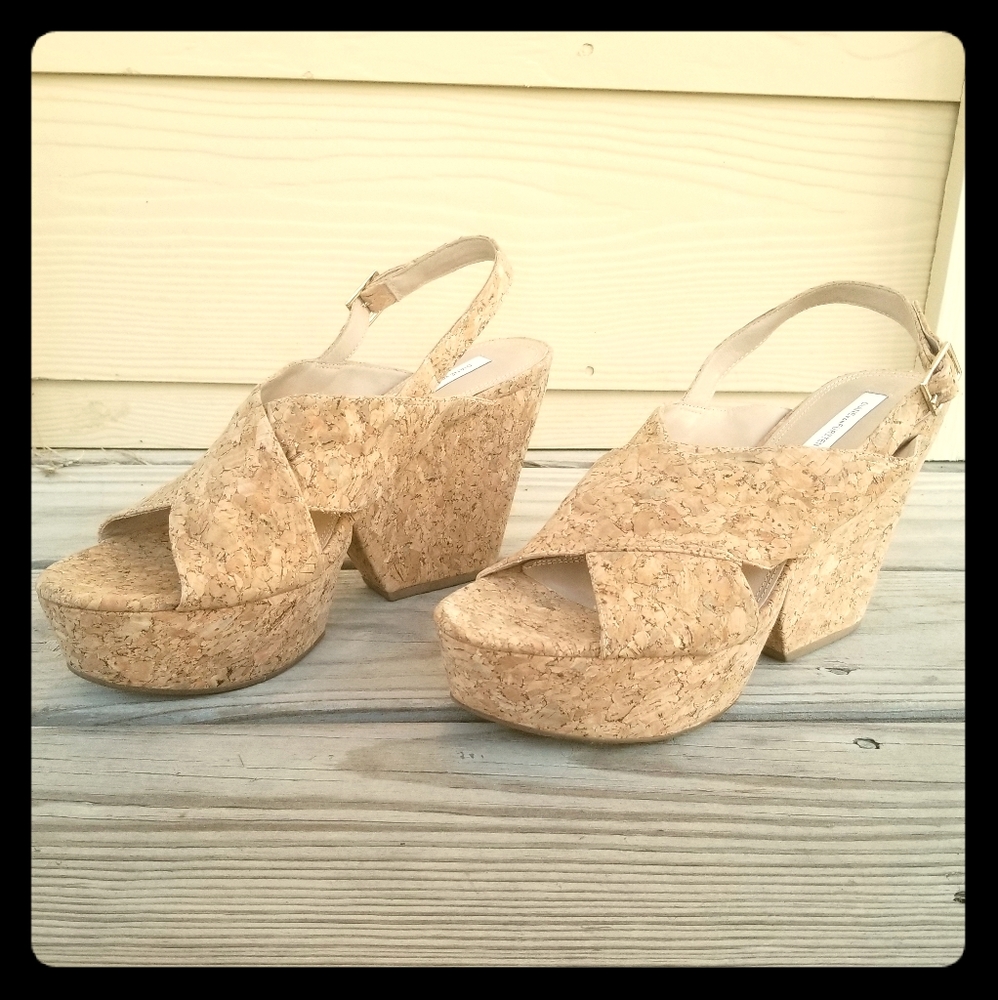 Diane von Furstenberg Liberty split-wedge sandals